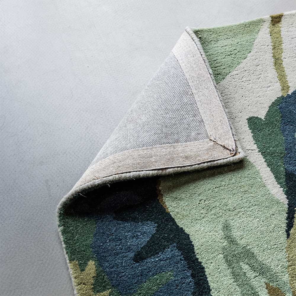 BOTANICAL HAND TUFTED RUG 170 X 240CM