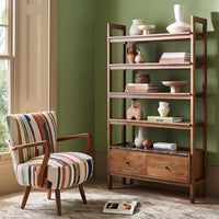 BRERA MARBLE WIDE SHELVING