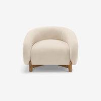COCOON ARMCHAIR IN OFF-WHITE BOUCLE
