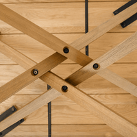 CRUZ OAK DINING TABLE
