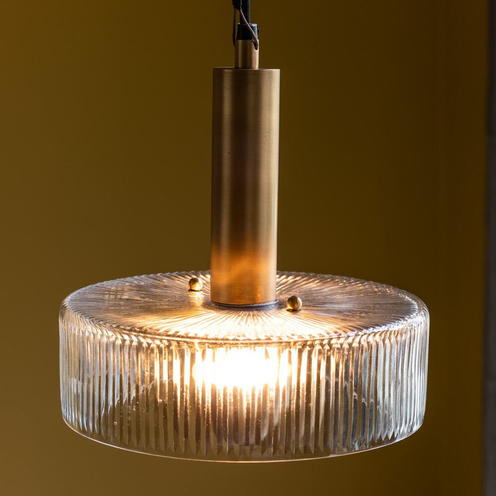 Elsie Clear Glass pendant Light