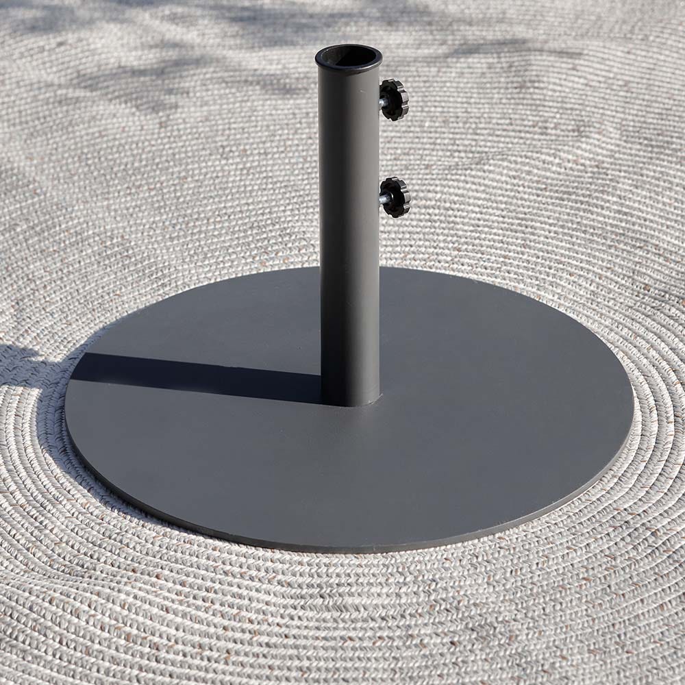16KG STEEL PARASOL BASE - ANTHRACITE