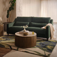 BOTANICAL HAND TUFTED RUG 170 X 240CM