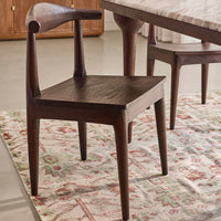 Hiro Dining Chairs Pair in Vintage Finish