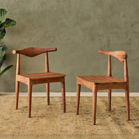 Hiro Dining Chairs (Pair) - Natural
