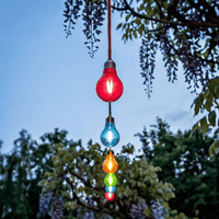 10 JUTE ROPE FESTOON LIGHTS MULTI - CONNECTABLE
