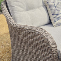 KARLA RATTAN RECTANGULAR LOUNGE DINING SET