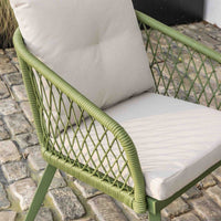 LAUREN 2 SEAT BISTRO SET IN GREEN