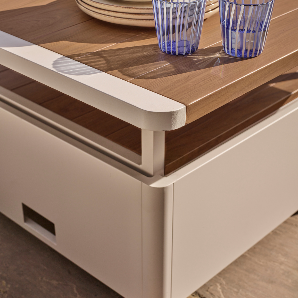 LEENA SQUARE MODULAR DINING SET