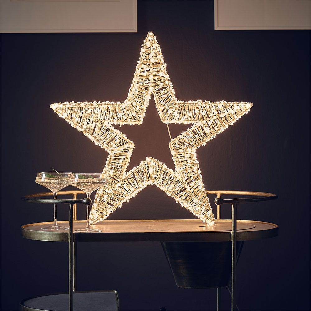 MICRO LED DOUBLE SIDED 3D STAR