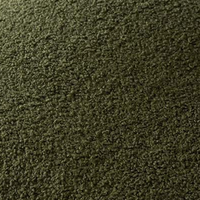 Olive Green Bouclé Fabric Swatch