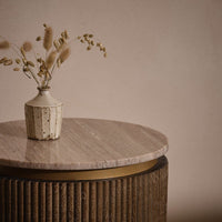 RONDO MARBLE SIDE TABLE