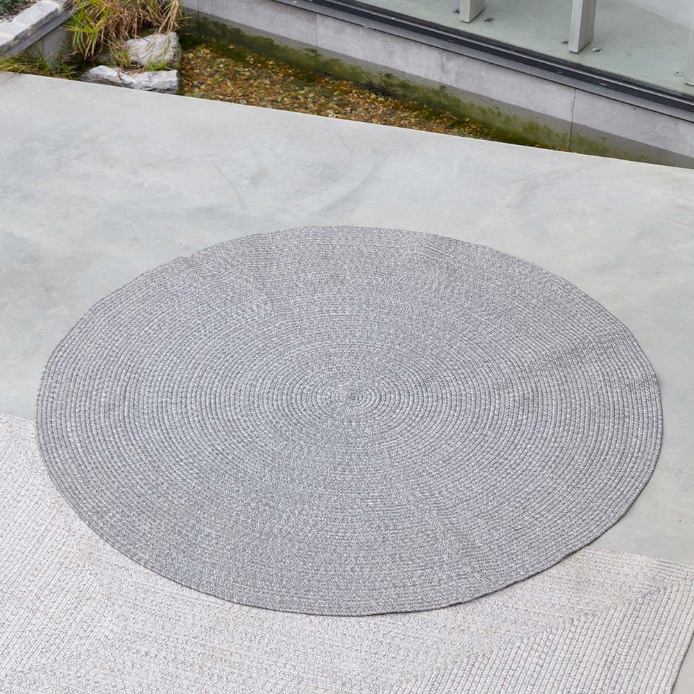 250CM ROUND RUG - GREY