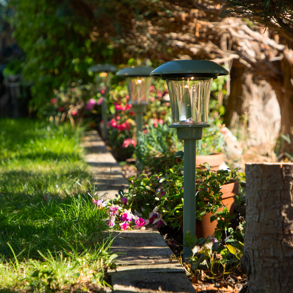 Tawny Outdoor Pathfinder Lights Sage Green Extension Set