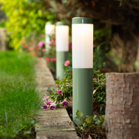 SAGE SET OF 3 HERON GREEN ADD-A-LONG BORDER LIGHTS