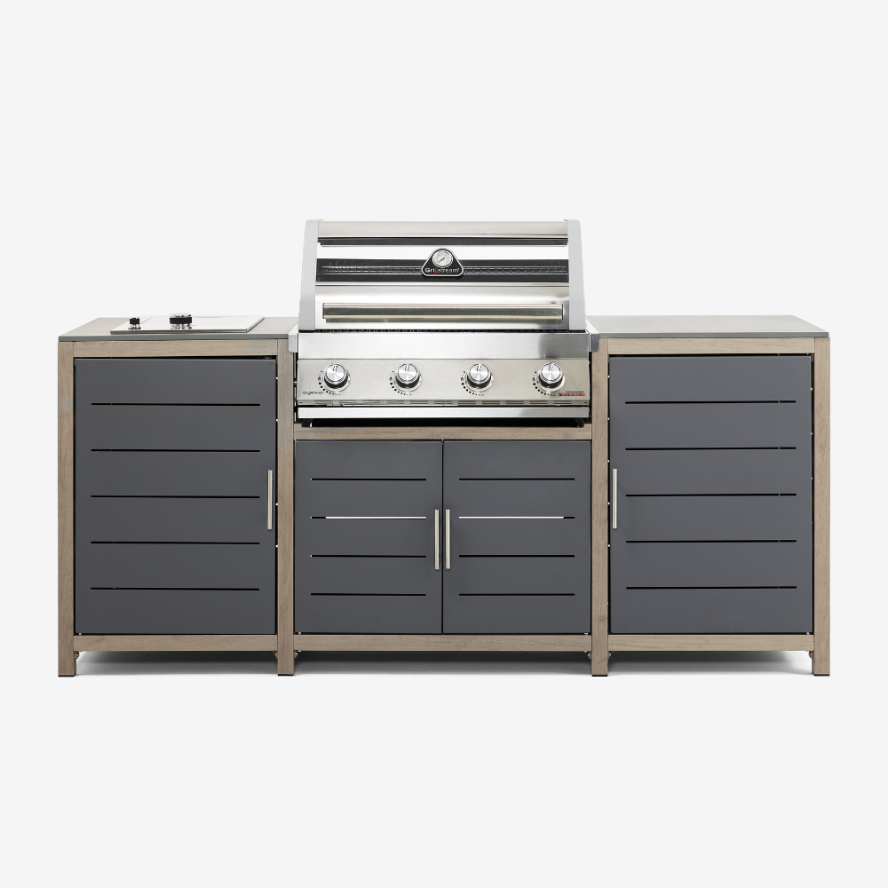 SAVANNAH BIRCH 4 BURNER DELUXE OUTDOOR KITCHEN