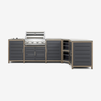 SAVANNAH BIRCH 4 BURNER DELUXE OUTDOOR KITCHEN