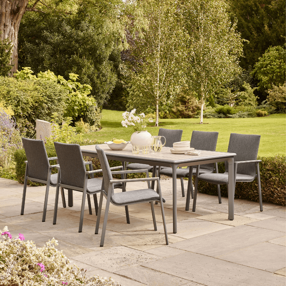 SAVANNAH BIRCH 6 SEAT DINING SET