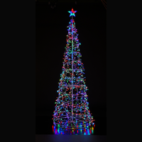 Spectrum 2.5m Remote Control Icicle Spiral Tree