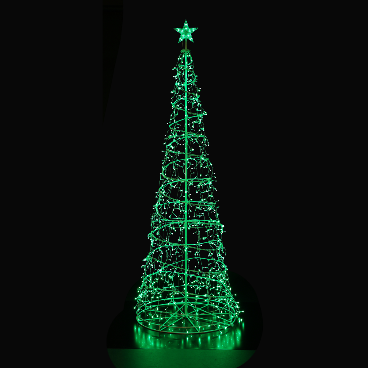 Spectrum 2.5m Remote Control Icicle Spiral Tree