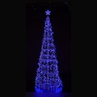 Spectrum 2.5m Remote Control Icicle Spiral Tree
