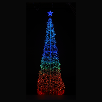 Spectrum 2.5m Remote Control Icicle Spiral Tree
