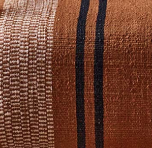 Aviator Striped Cotton Rug Fabric Swatch