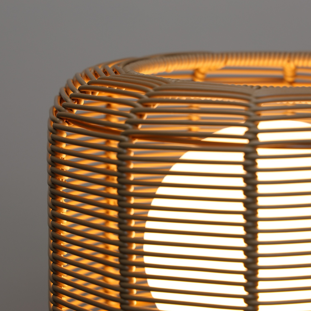 TOSCANA SESAME RATTAN TABLE LAMP