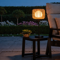 TOSCANA SESAME RATTAN TABLE LAMP