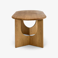 UMI SOLID OAK DINING TABLE