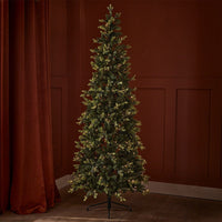 7.5' ST. MORITZ PRE LIT TREE - 400 WW LED