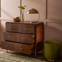 FANDANGO CHEST OF DRAWERS - VINTAGE STAIN