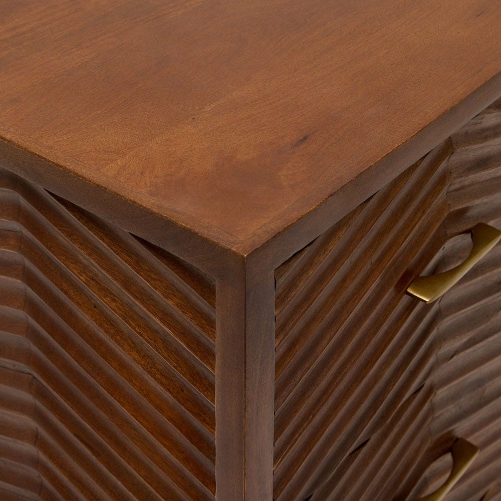 FANDANGO CHEST OF DRAWERS - VINTAGE STAIN