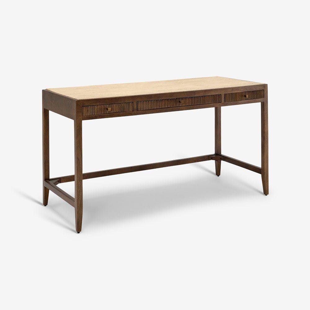 MIRABELLE TRAVERTINE DESK