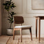 MURRAY DINING CHAIR PAIR- WALNUT STAIN