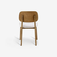 MURRAY DINING CHAIR PAIR- MUTED OAK STAIN