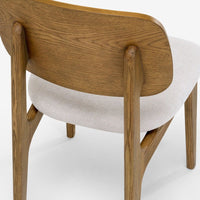MURRAY DINING CHAIR PAIR- MUTED OAK STAIN