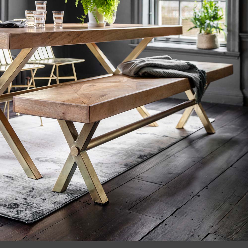 Atkin & Thyme Reeves Medium Dining Bench
