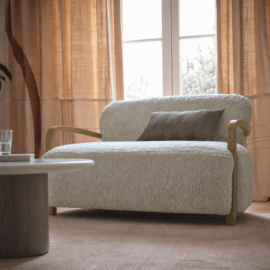 Aviator Loveseat In Cotton Rug