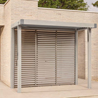 Savannah BBQ Pergola 3m x 1.5m - Birch Effect