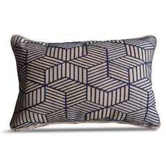 Example: Striped Embroidered Scatter Cushion40 X 60Cm Rectangle