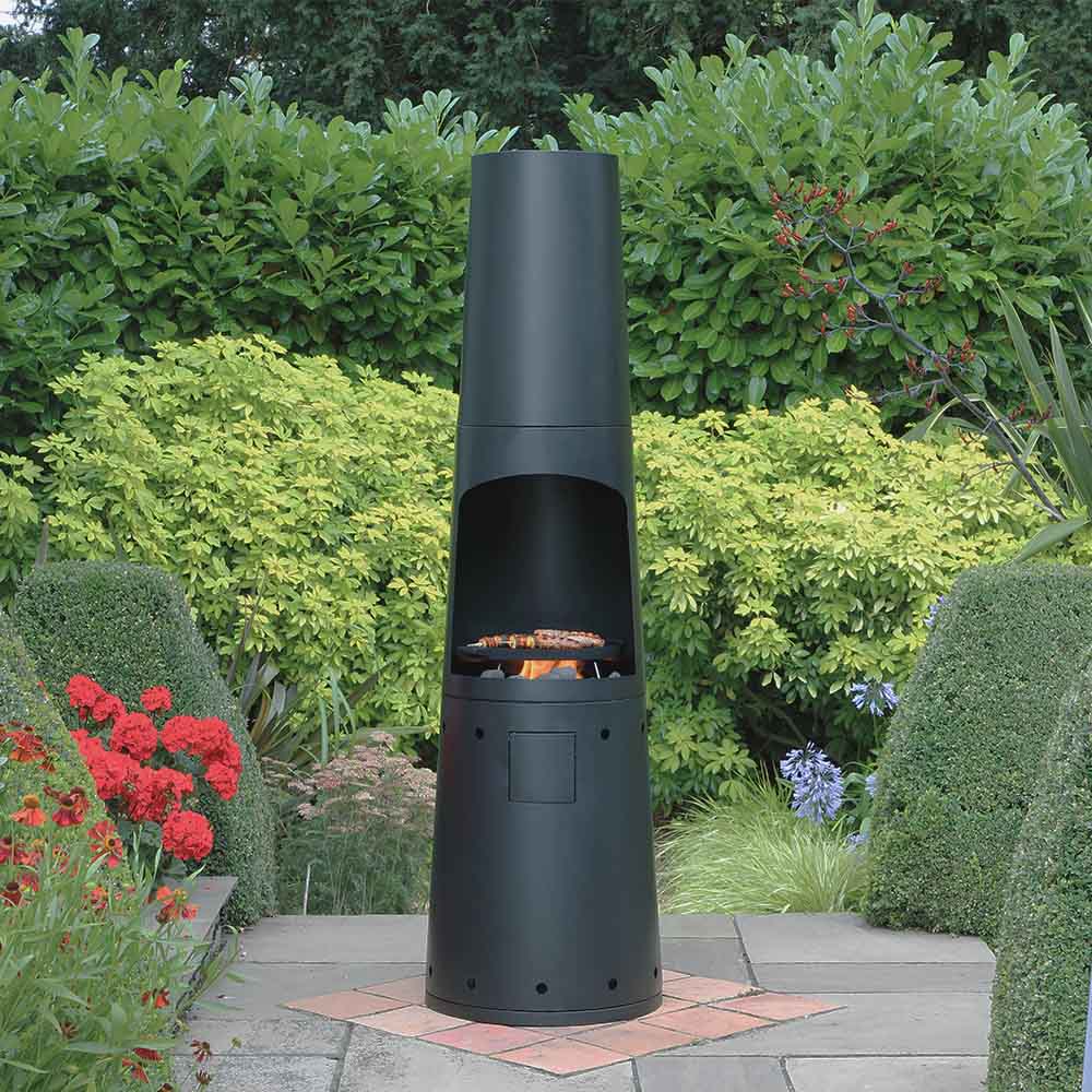 Casa Mia Primo Gas Chiminea Cooking Griddle