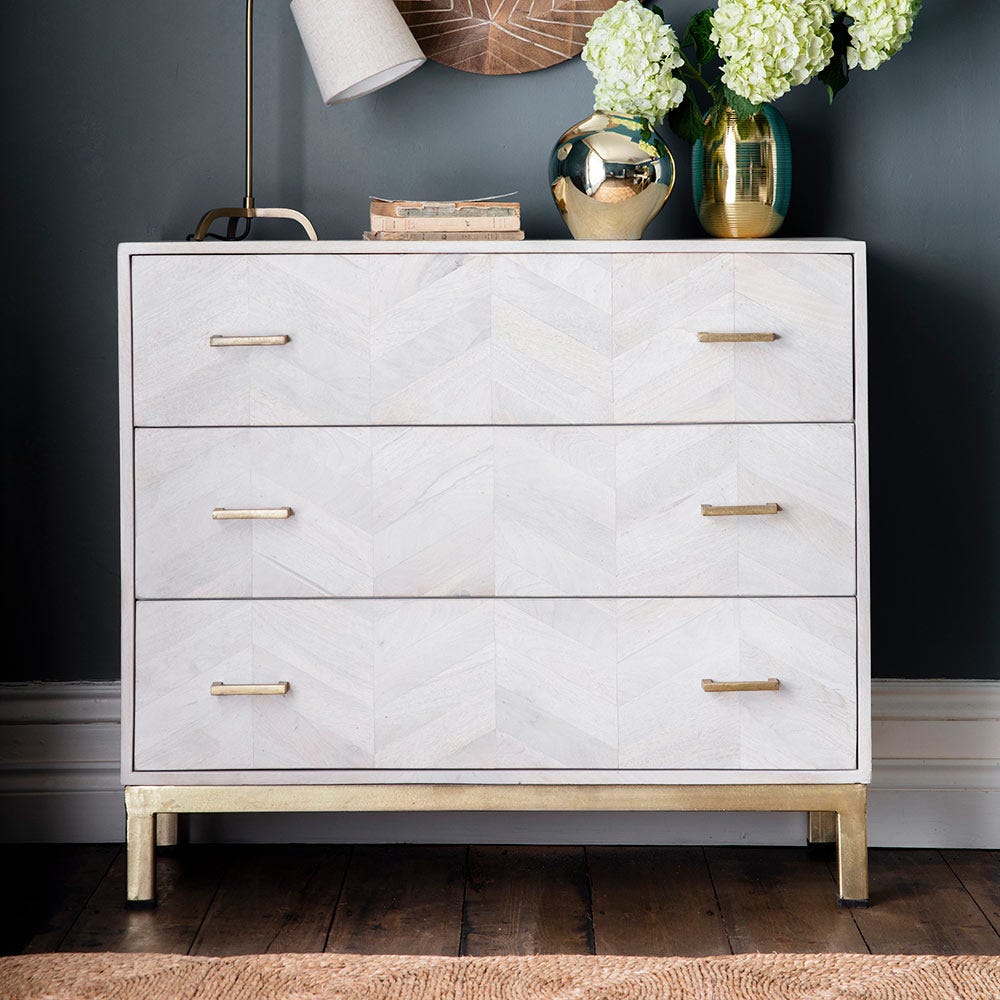 Chevron Chest Drawers