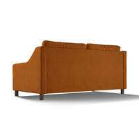 Hampton 4-Seat Sofa In Burnt Easy Care Velvet