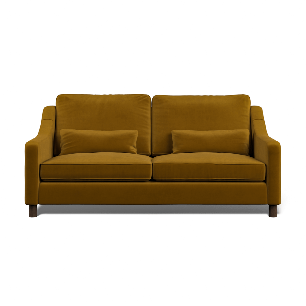 Hampton 4-Seat Sofa In Turmeric Easy Care Velvet