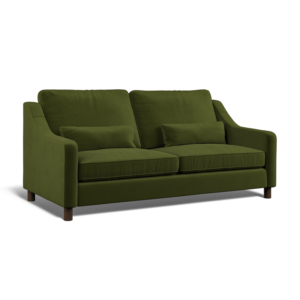 Hampton 4-Seat Sofa In Vine Easy Care Velvet
