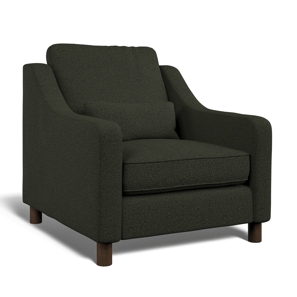 Hampton Armchair In Fern Boucle