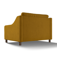 Hampton Loveseat In Turmeric Easy Care Velvet