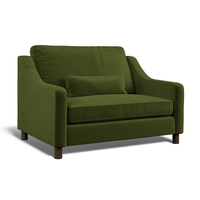 Hampton Loveseat In Vine Easy Care Velvet