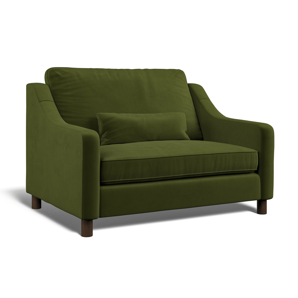 Hampton Loveseat In Vine Easy Care Velvet